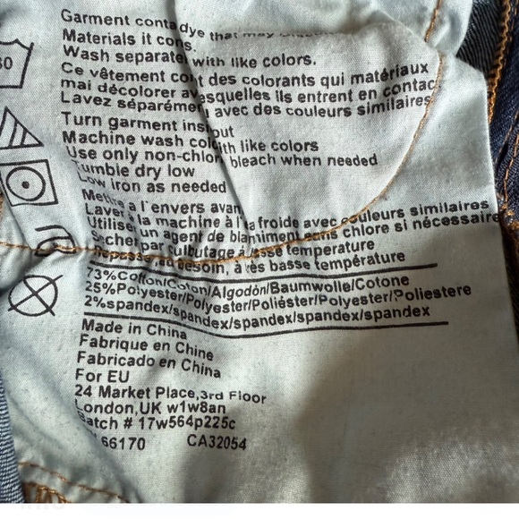 BDG Blue Flare Jeans - Picture 3 of 6